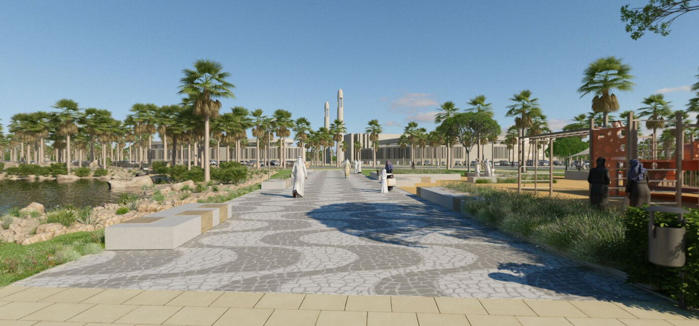 pedestrian area