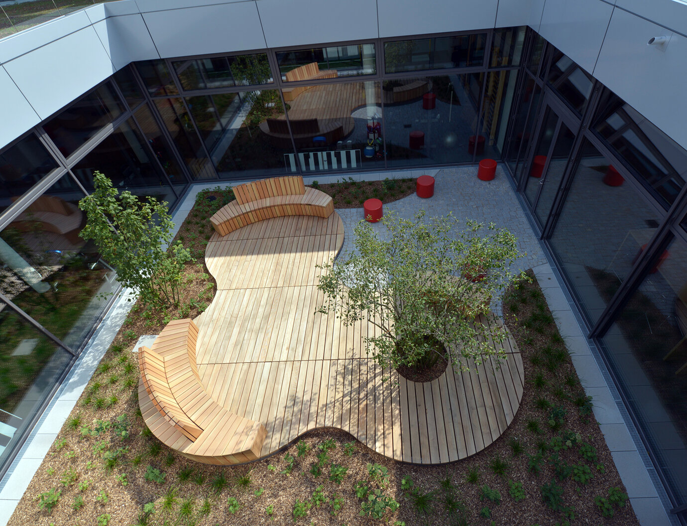 Inner courtyard