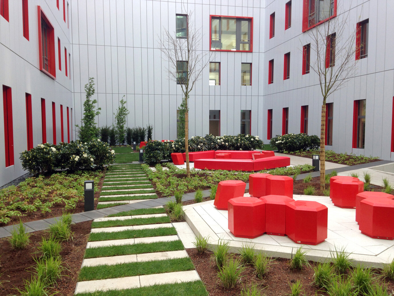 Inner courtyard