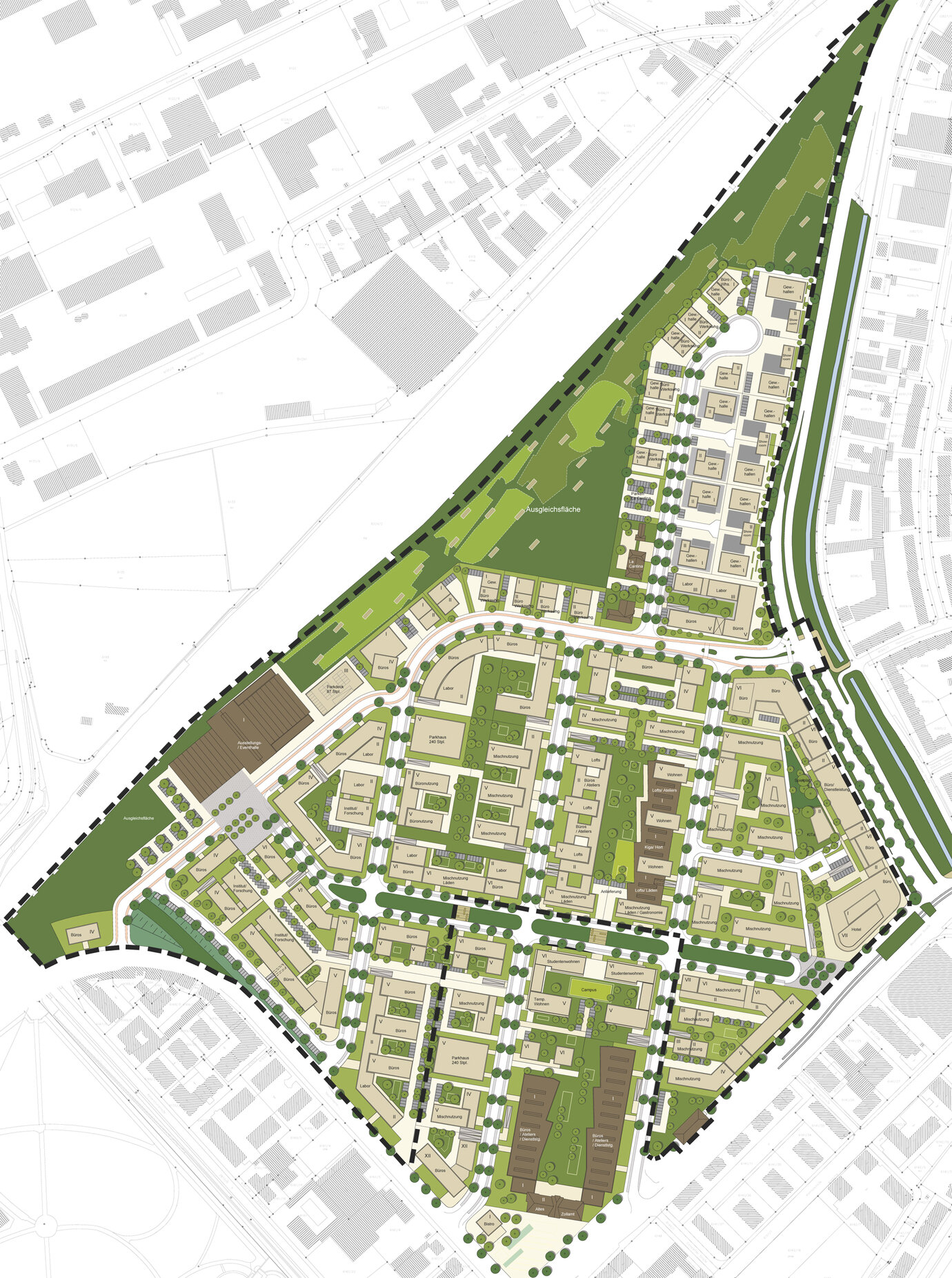 Urban development framework plan – structural study