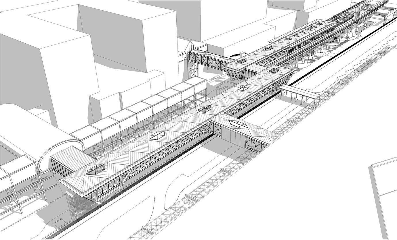 PTS Station F, bird’s-eye view