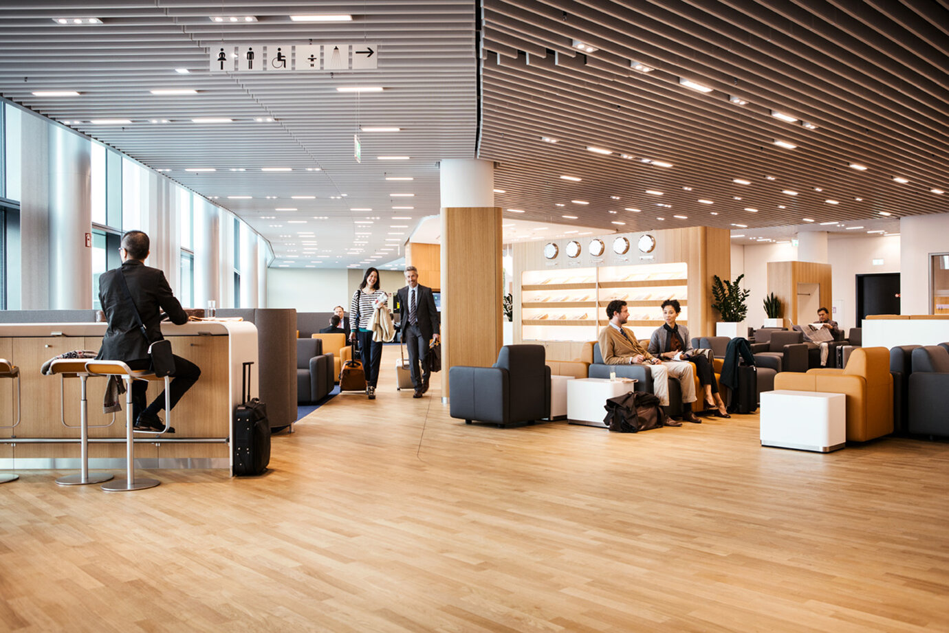 Business-Lounge, Non-Schengen-area