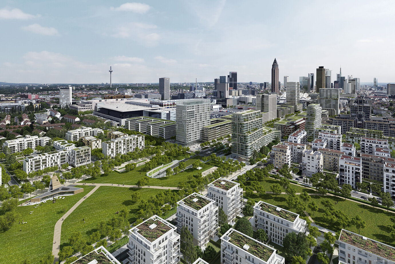 visualization Boulevard Mitte South