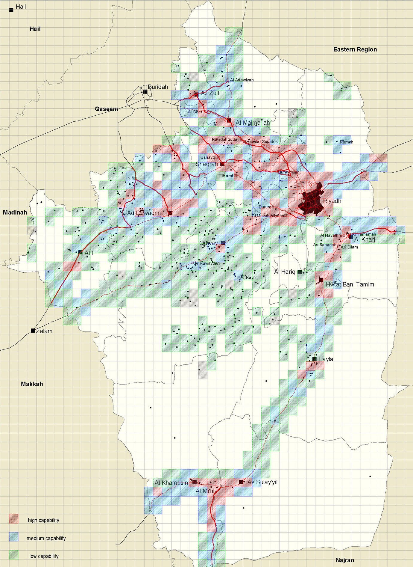 SPAR land capability assessment
