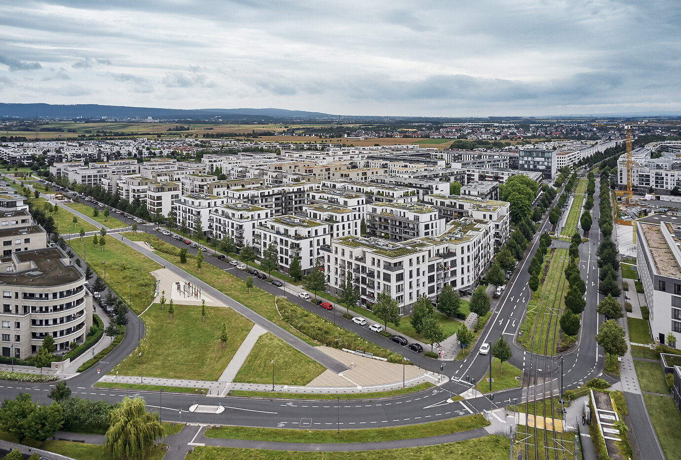 Aerial Perspective © AS+P Albert Speer + Partner GmbH | Photo: BECKER LACOUR
