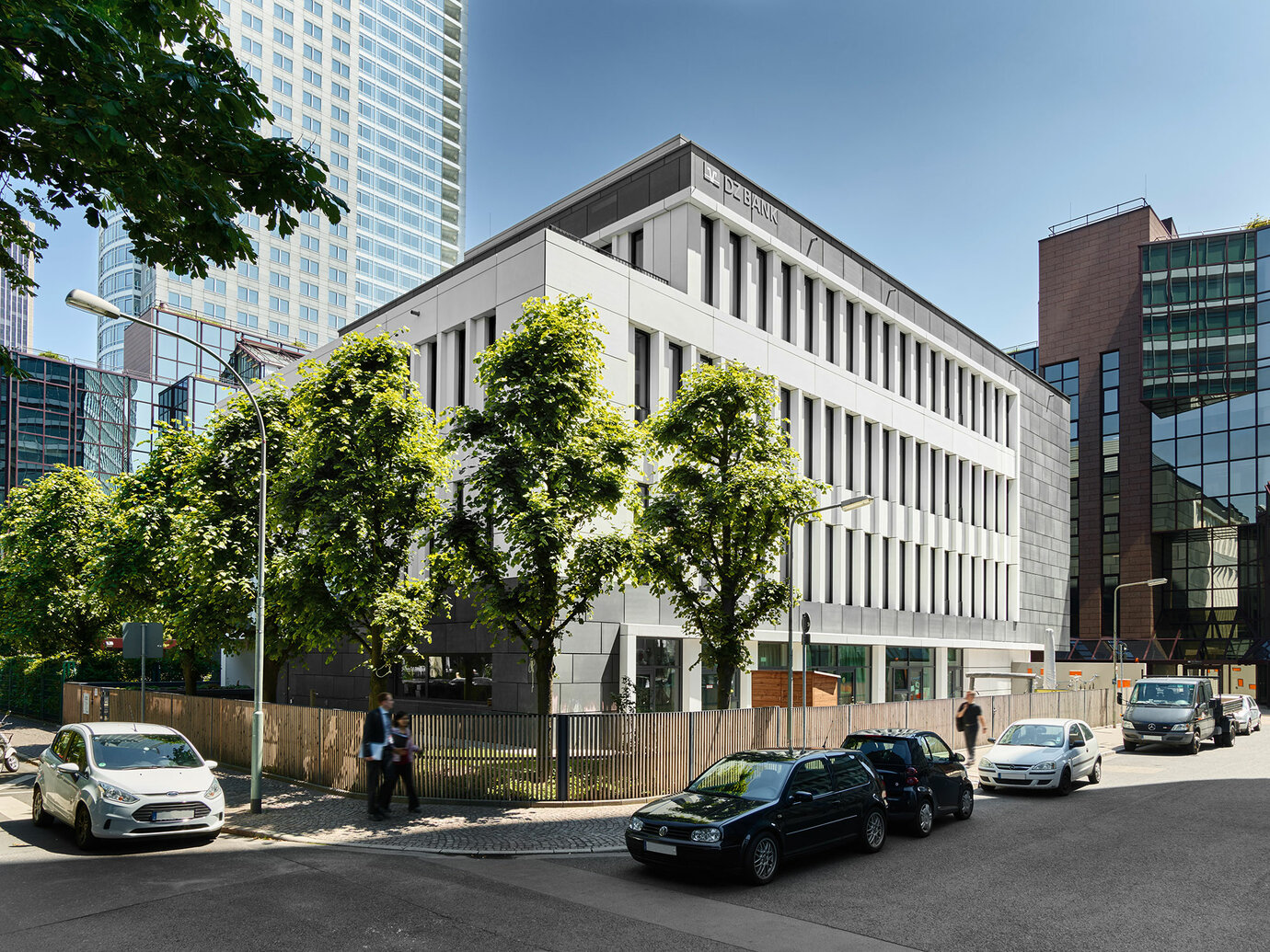 The new build is linked to the existing building