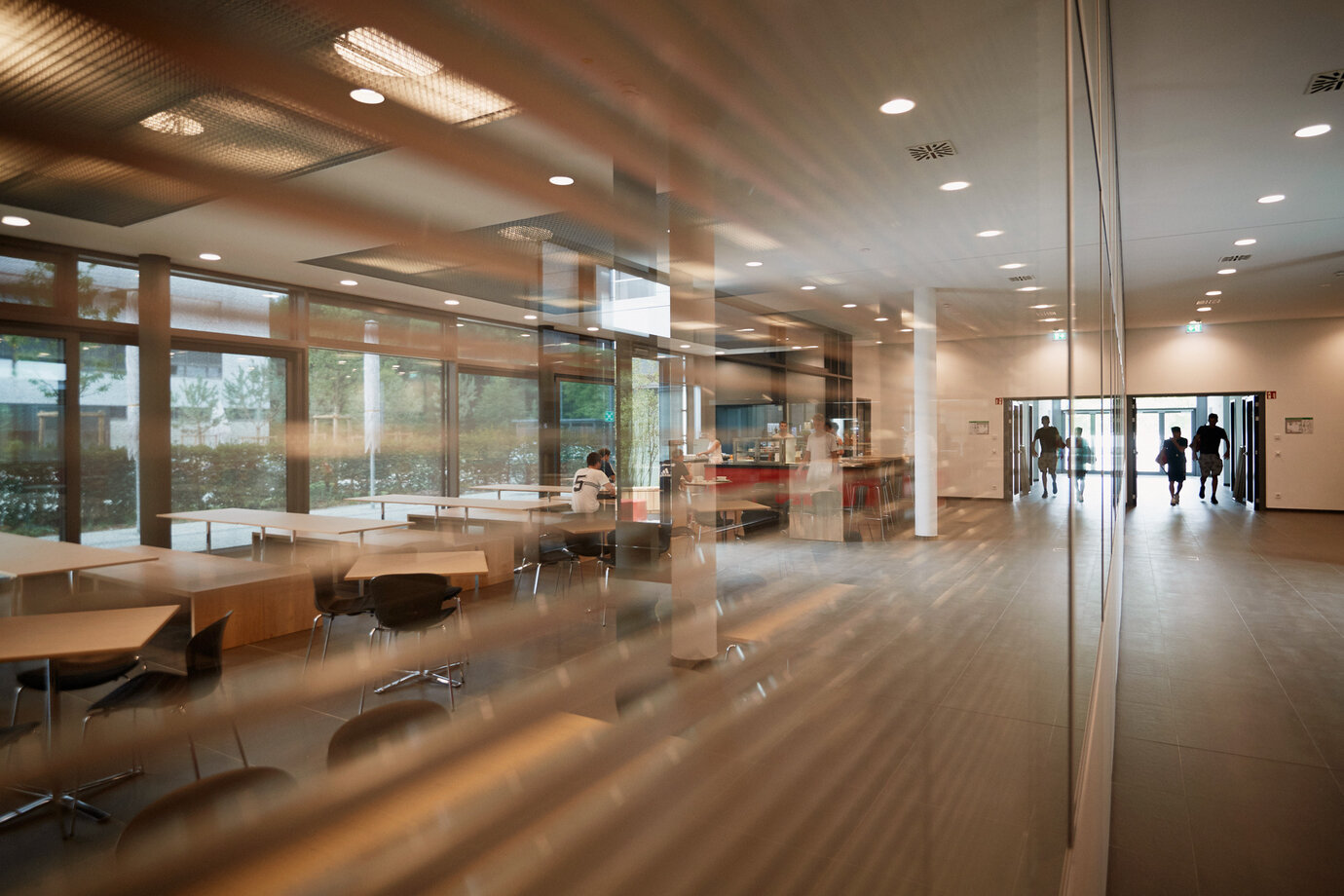 canteen in the academy building