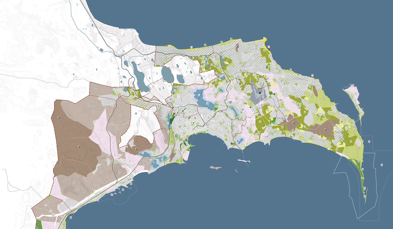 Ecology and open space concept