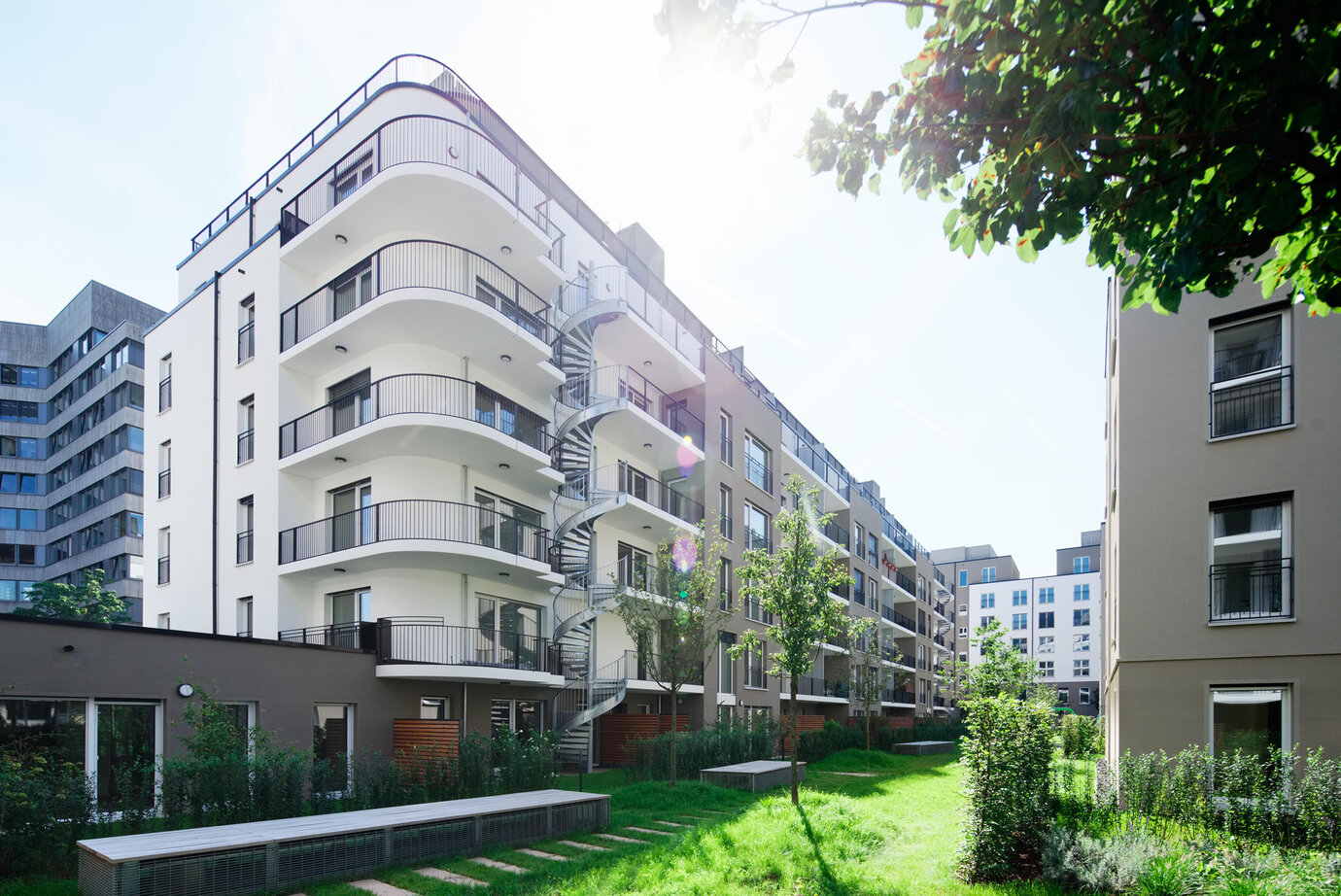Rental housing construction in passive house standard