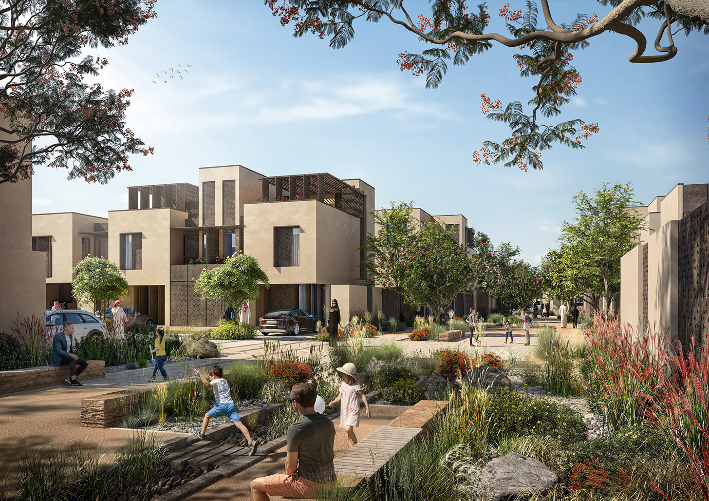Community Impression showing Neighborhood Green