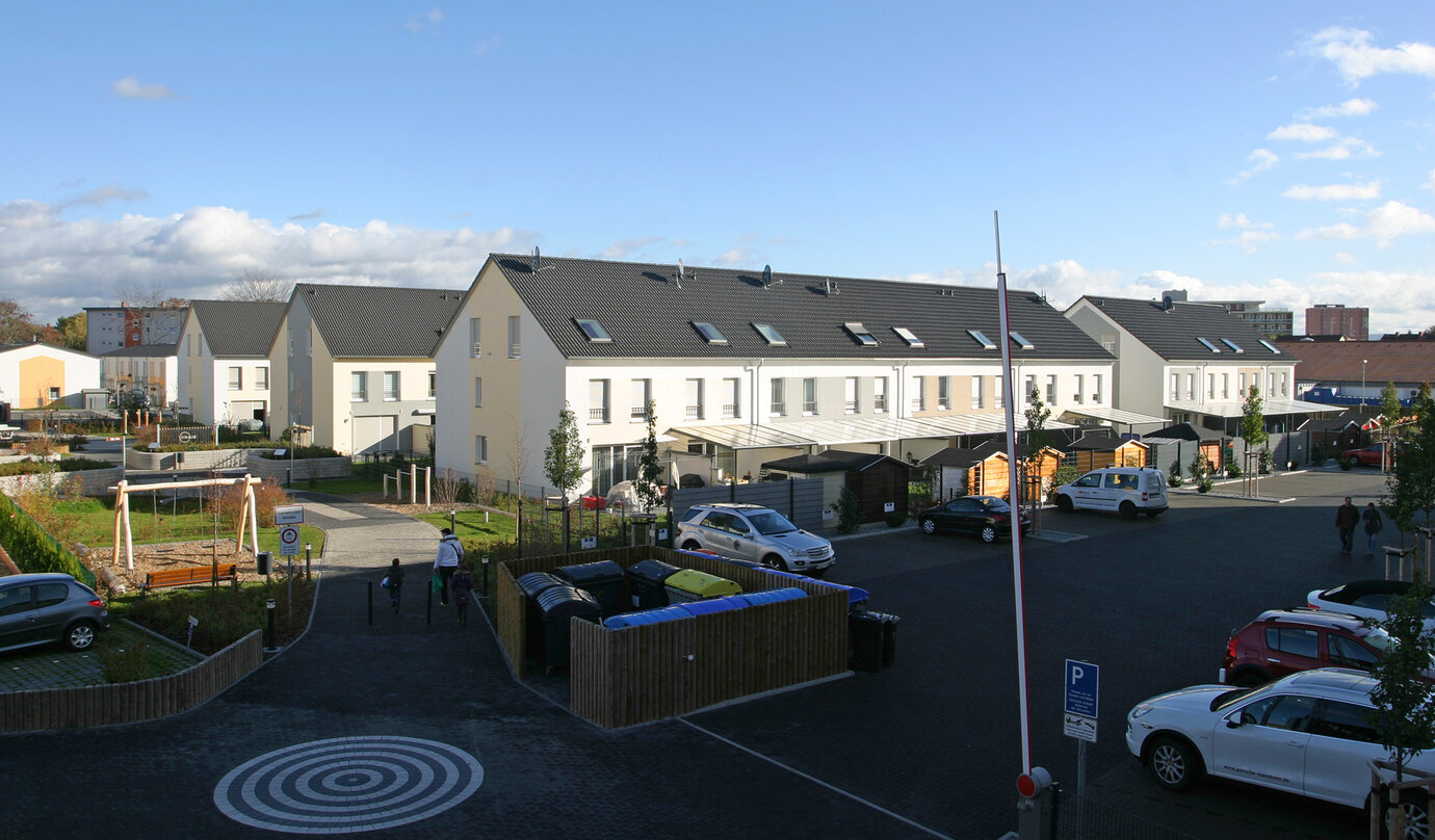 Reihenhausbebauung