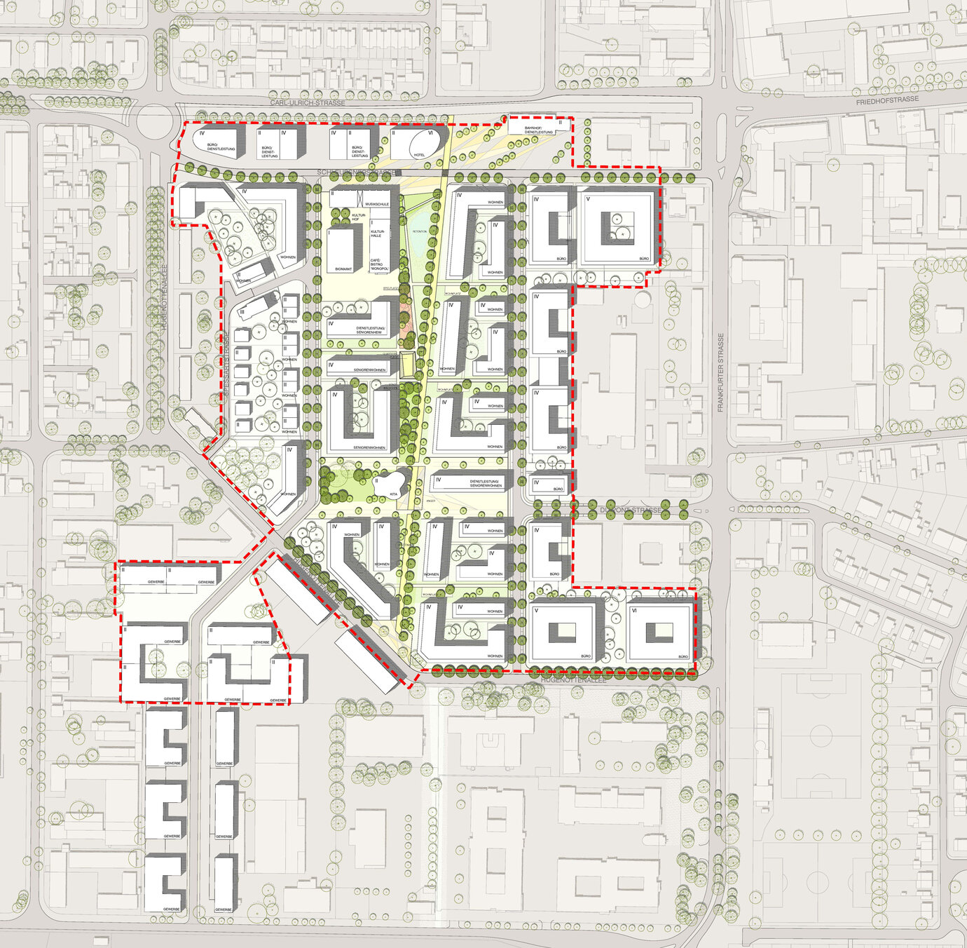 Urban development concept -