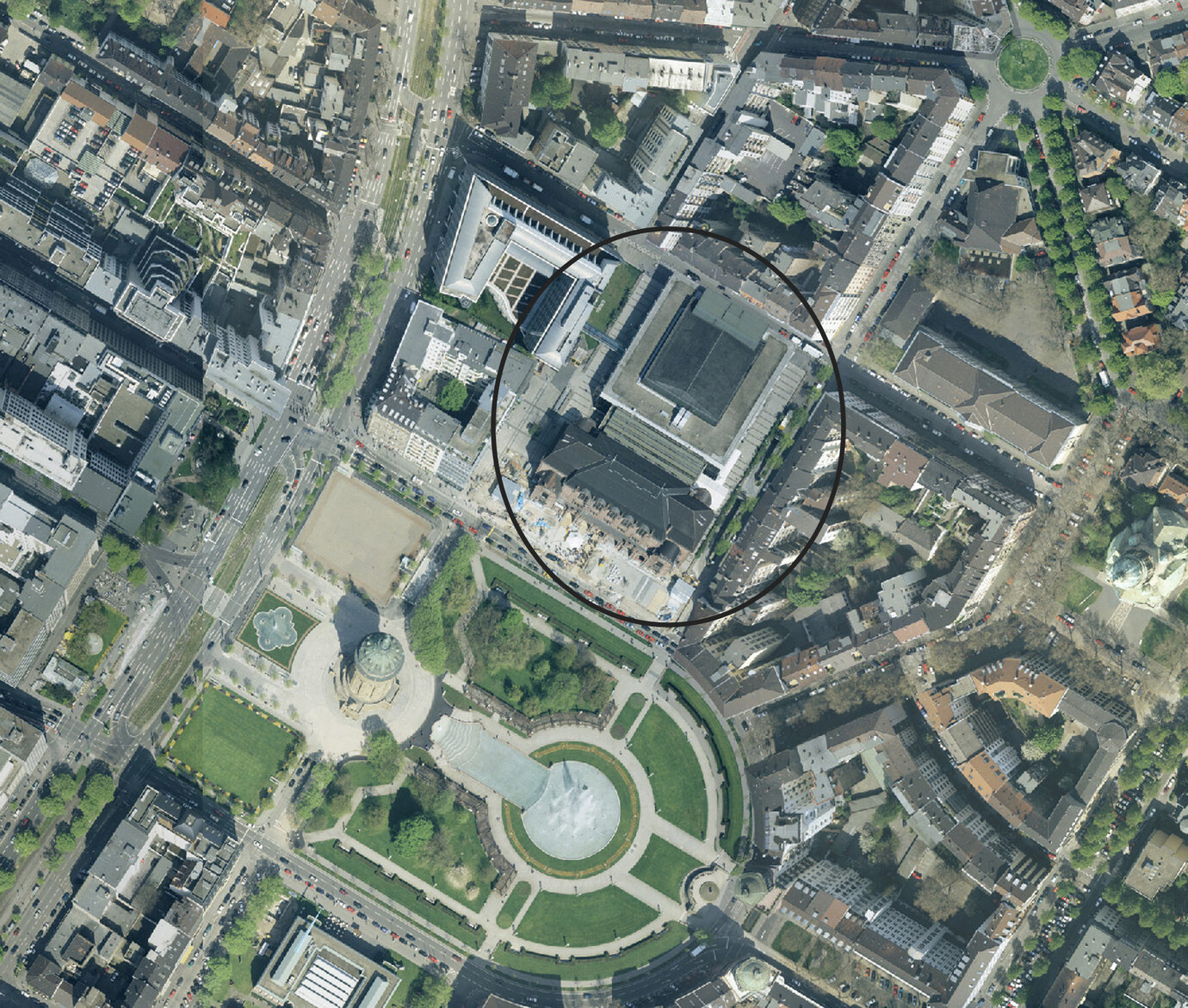 aerial photo Rosengarten