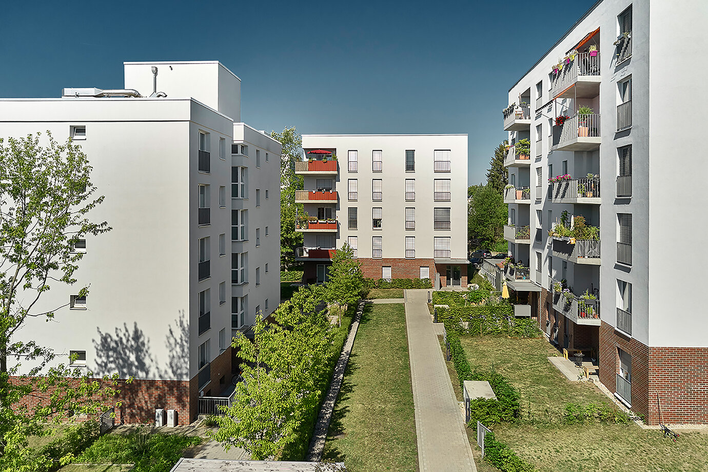 Routing within the residential estate