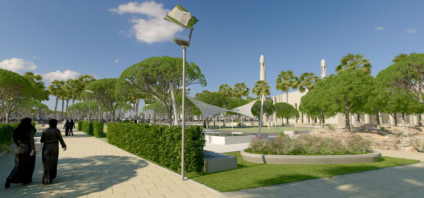 pedestrian area