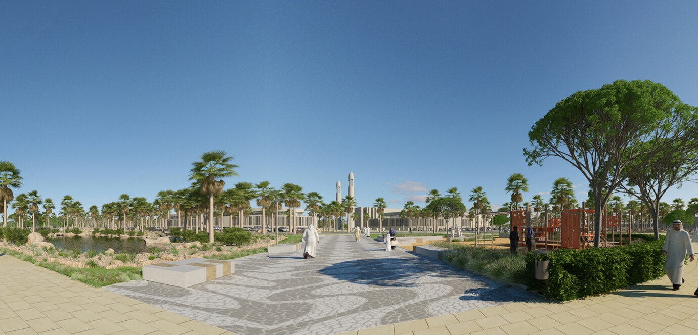 Pedestrian area
