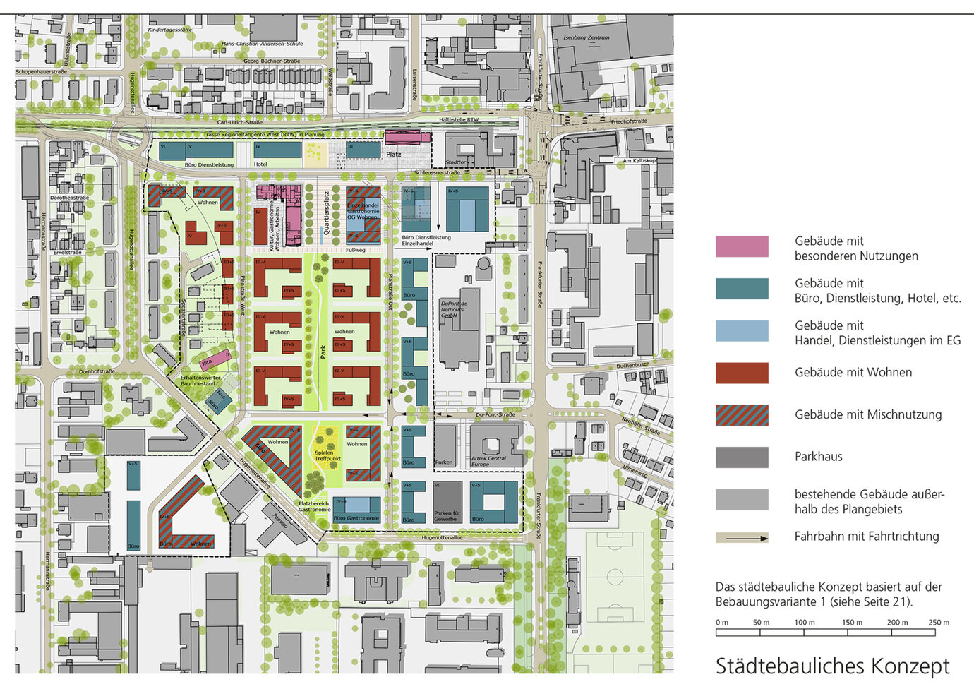 In 2014 the masterplan “Uran Quarter South”” served as the basis of the legal zoning plan