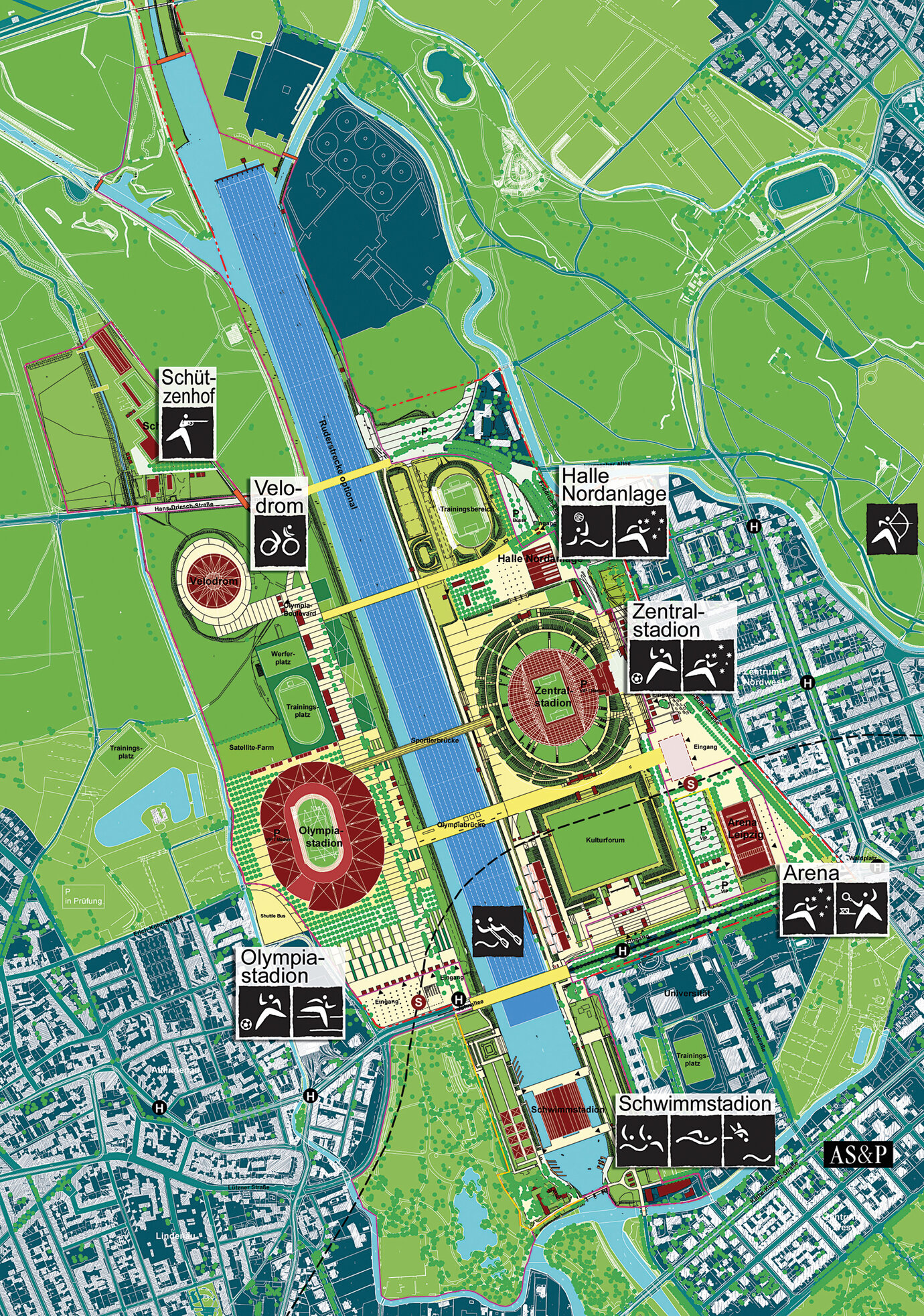 main events in Olympiapark