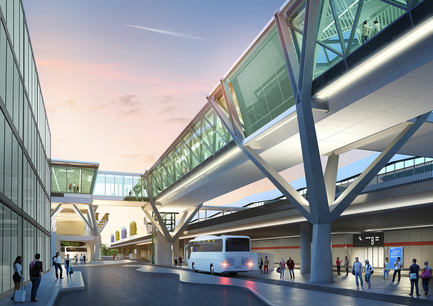 PTS Station F, Module 2: View from north-west