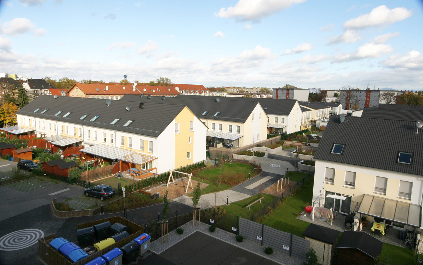 Reihenhausbebauung